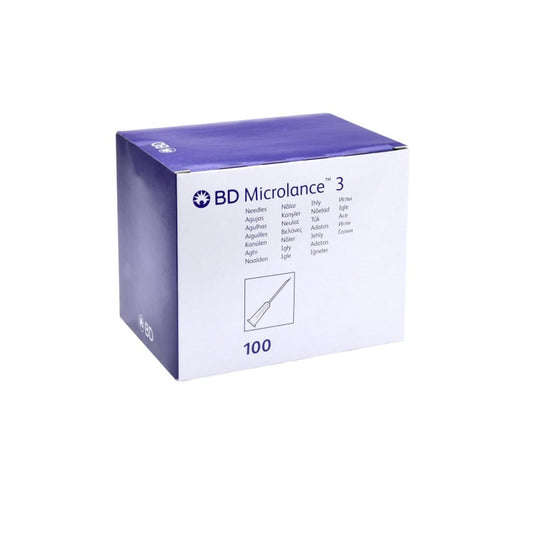 BD Microlance 3 Standard Needles 23G 1" (0,6 x 25mm) blue