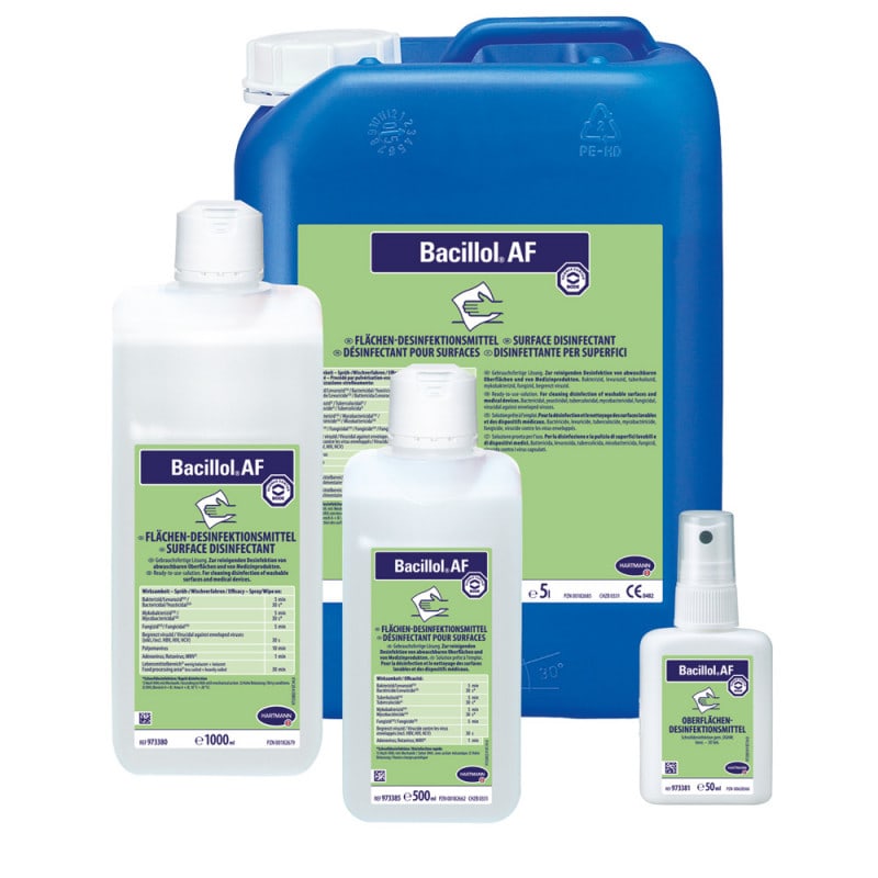 Bacillol AF, Rapid Surface Disinfectant 1 l