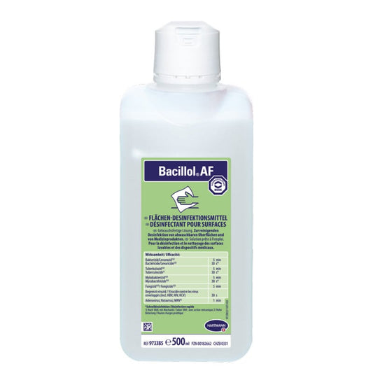 Bacillol AF, Rapid Surface Disinfectant 500 ml