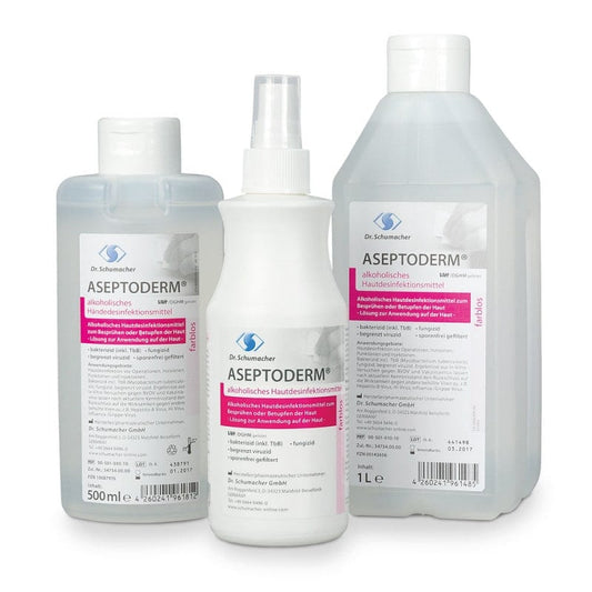 ASEPTODERM Colourless Skin Sanitizer 1 Litre