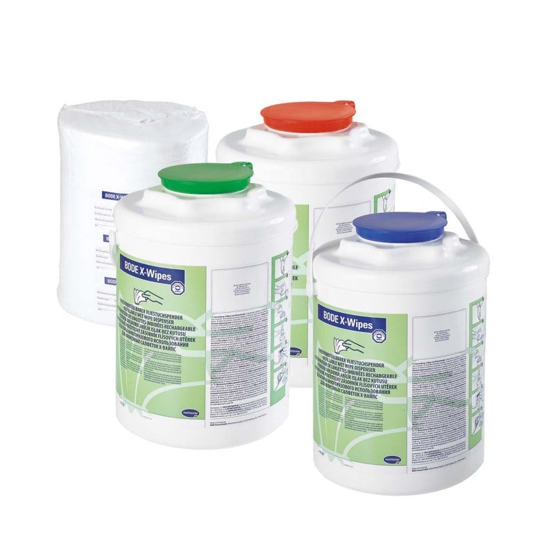 BODE X-Wipes, dispenser box green – Orange Medical