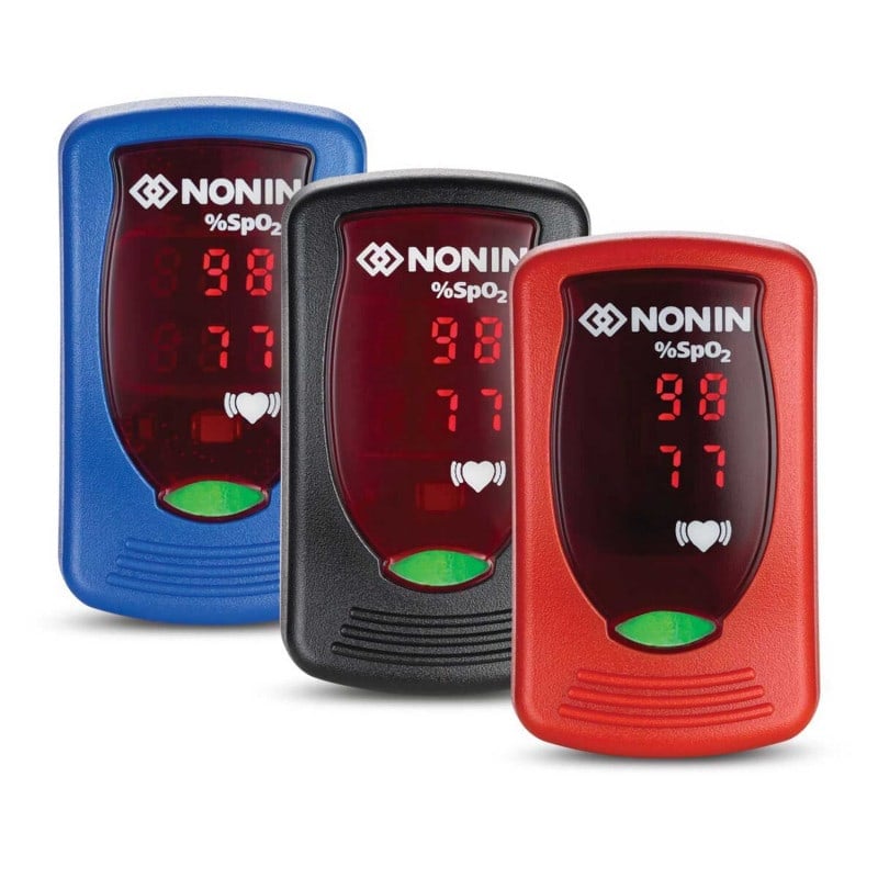 NONIN Finger Pulse Oximeter Onyx Vantage 9590 red