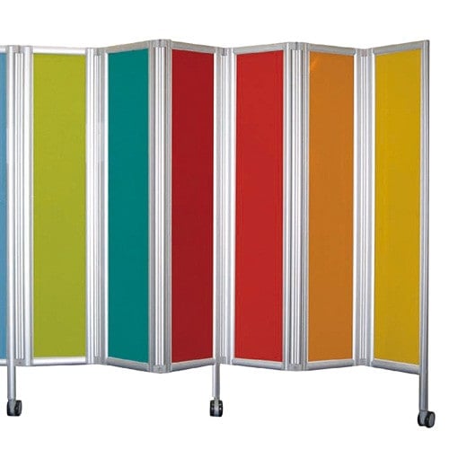 Coloured Plexiglas Panels for the ropimex® Folding Wall turquoise