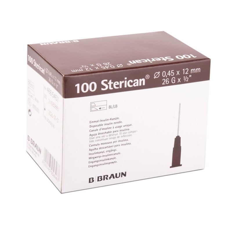 Sterican® Needles 30G 0,30 x 12 (yellow)
