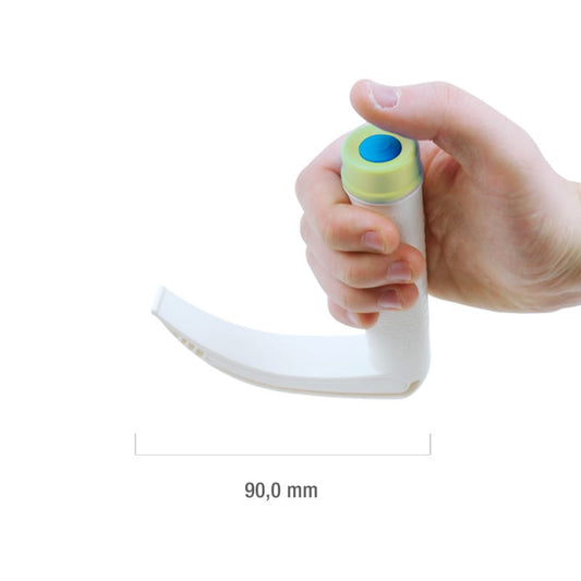 Disposable Laryngoscope Newborns, 90.0 mm (yellow)