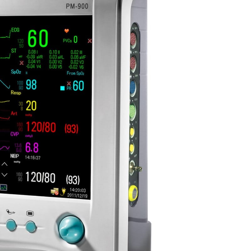 Biocare PM900 Patient Monitor with thermal printer with 3 EKG deviations
