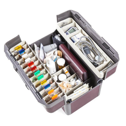 Hardshell Doctor's Case "Ideal" large | grey