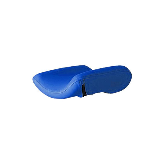 Imitation Leather Cover for Leg Rests royal blue