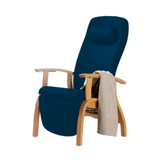 Fero Wooden e-move Chair with Castors | olive (20253)