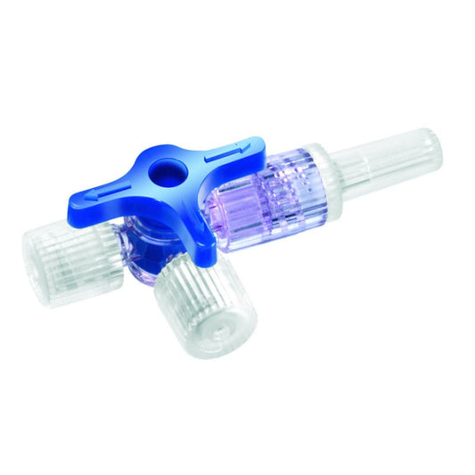 Discofix-3 Three Way Stopcock from B.Braun blue