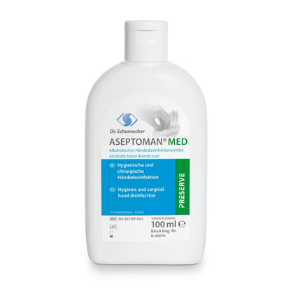Aseptoman med 1 L dispenser bottle