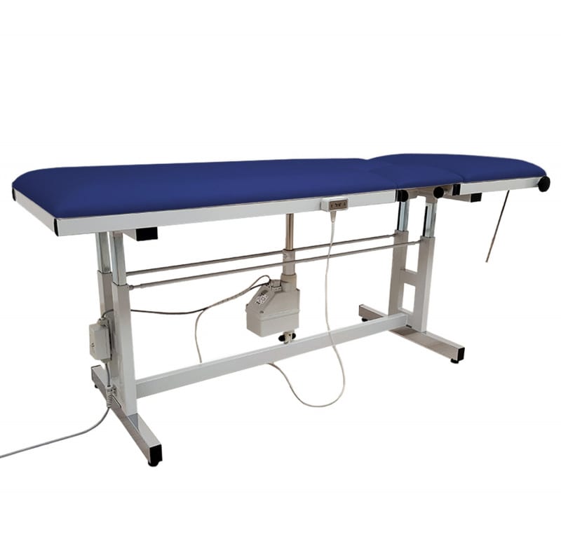 Height-Adjustable Echocardiography Table blue