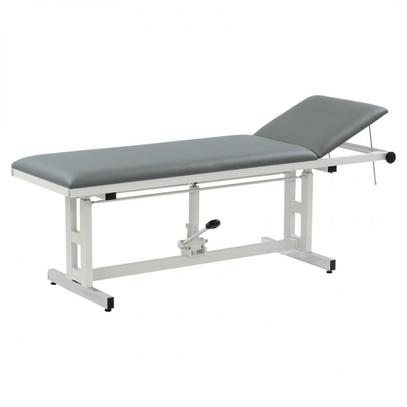 Medical Exam Table 65 cm wide, adjustable headrest (+40°) | Magenta