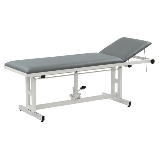 Medical Exam Table 65 cm wide, adjustable headrest (+40°) | Magenta