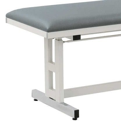 Medical Exam Table 65 cm wide, adjustable headrest (+40°) | Blue