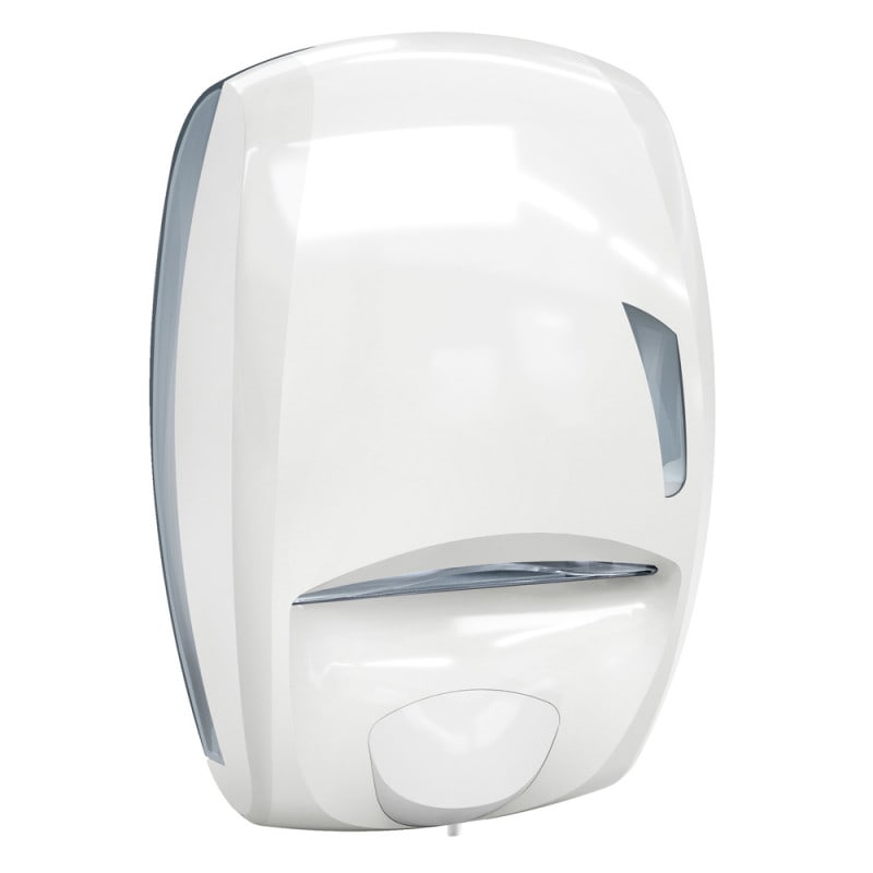 Duo Washroom, Soap and Towel Dispenser white
