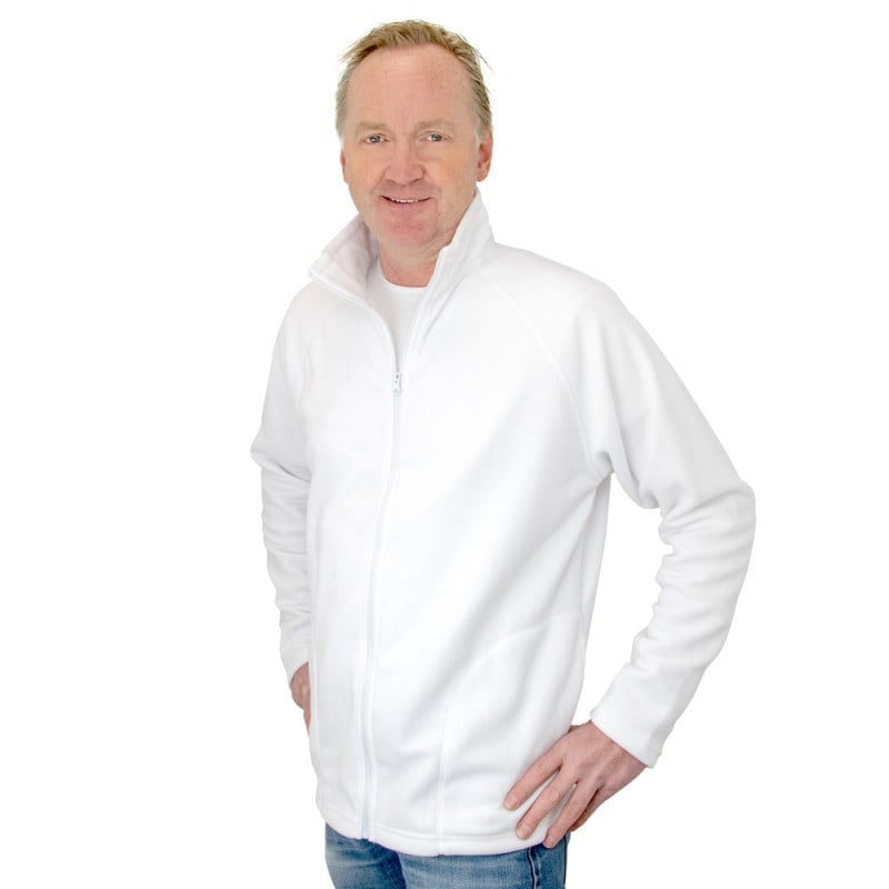 Fleece Jacket "Ruben" weiß | M