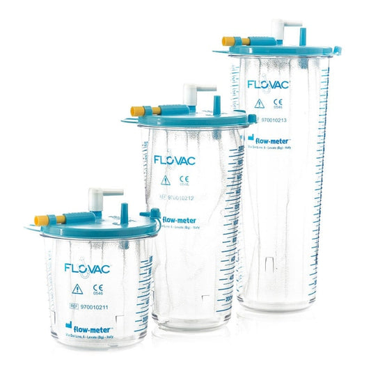 Exterior Container for Flovac Single-Use Bags 1 Litre