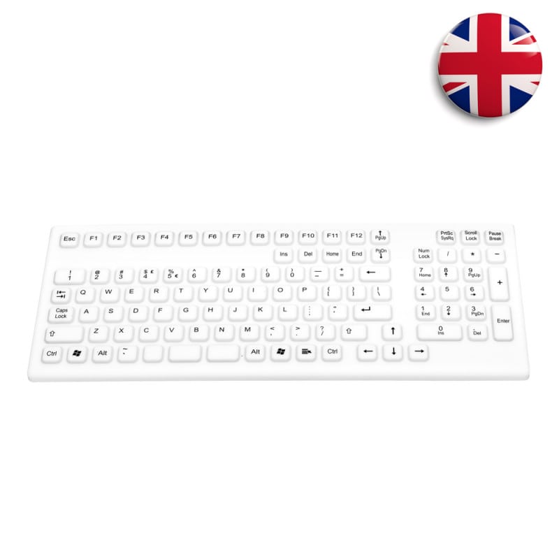 Silicone Keyboard Swiss