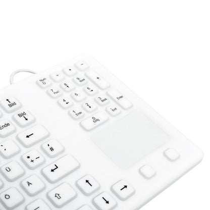 Silicone Keyboard with Touchpad German