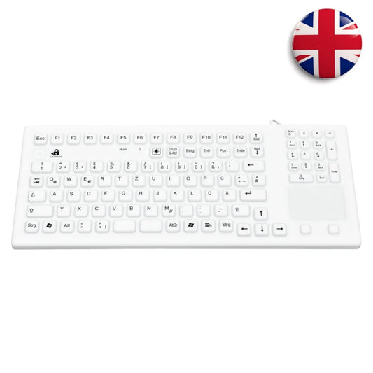 Silicone Keyboard with Touchpad US-EU