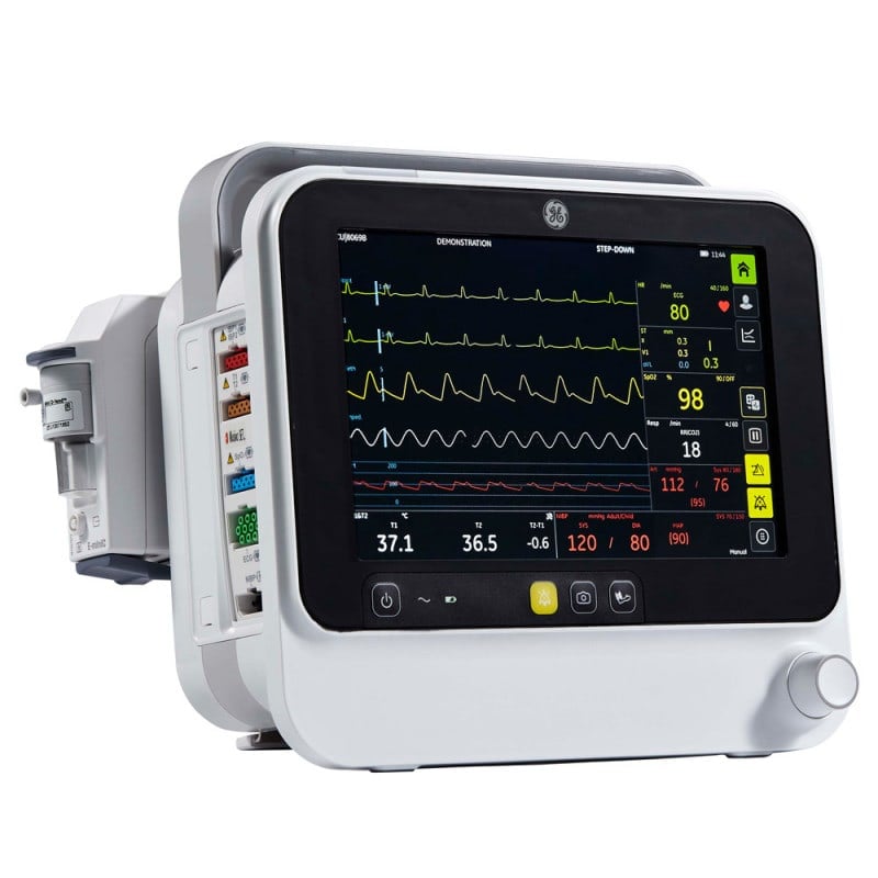 GE Healthcare Patient Monitor B105 (10.1) | with GE SpO2