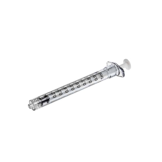 BD Plastipak Luer-Lock Syringes 1 ml