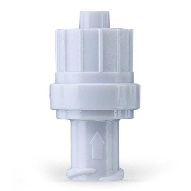 Non-Return Valve with protective cap