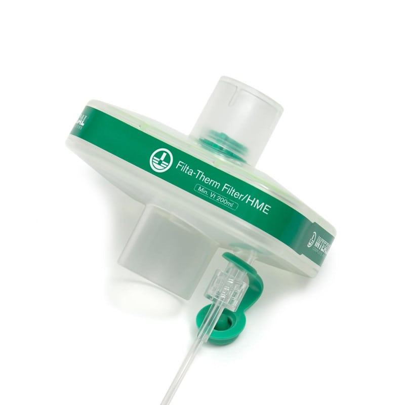 "Filta-Term" HME Filter with Luer-Port from Intersurgical