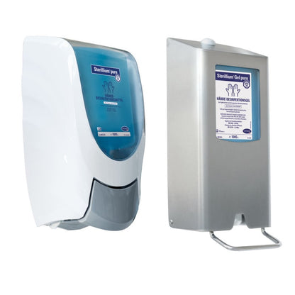 CleanSafe Manual Dispenser Extra - Stainless Steel