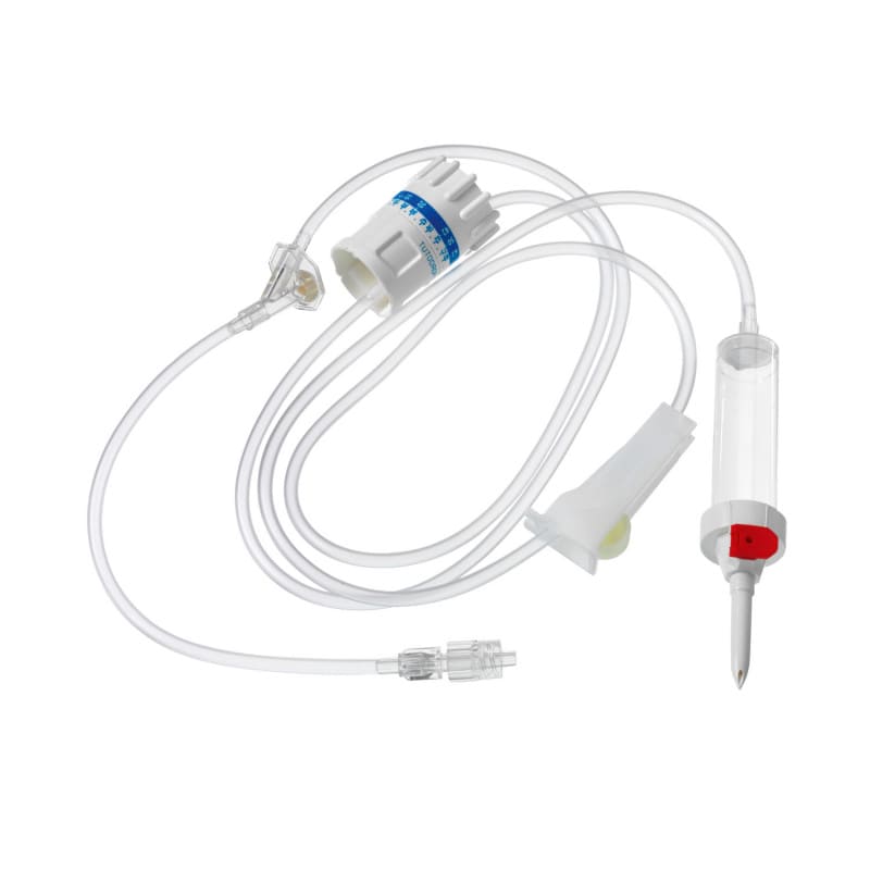 BD Gravity Infusion Set with Precision Flow Controller Rotating/Single Scale