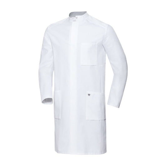 Men's Lab Coat with Stand-Up Collar 46n