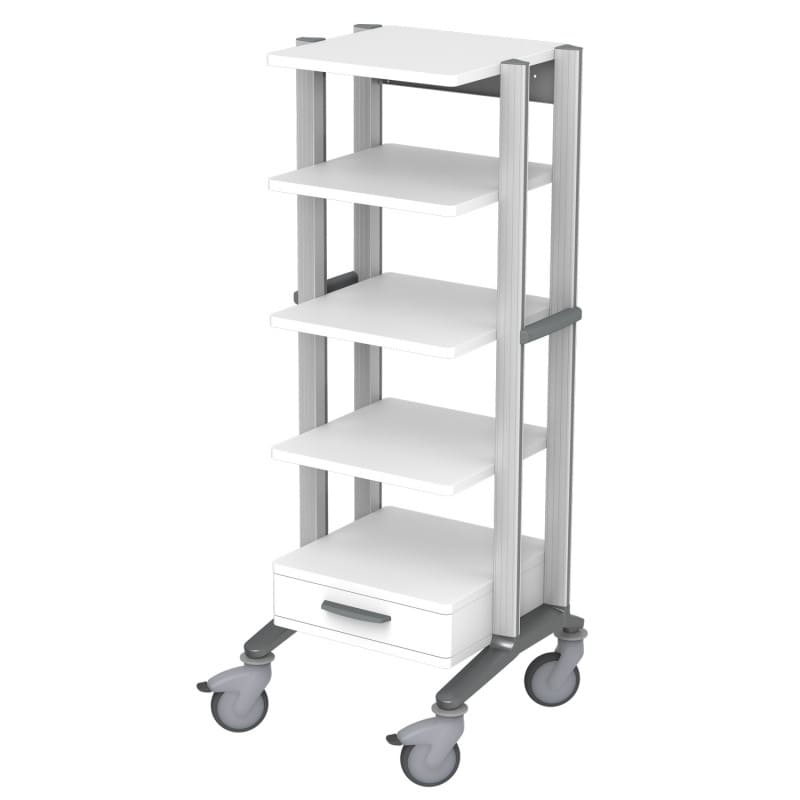 Doppio Endoscopy Trolley blue