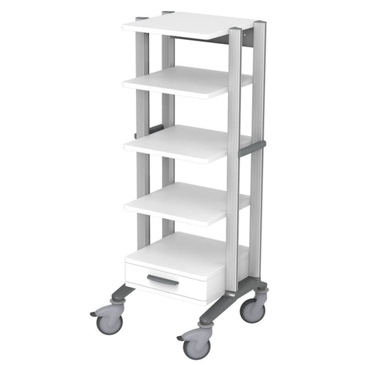 Doppio Endoscopy Trolley blue