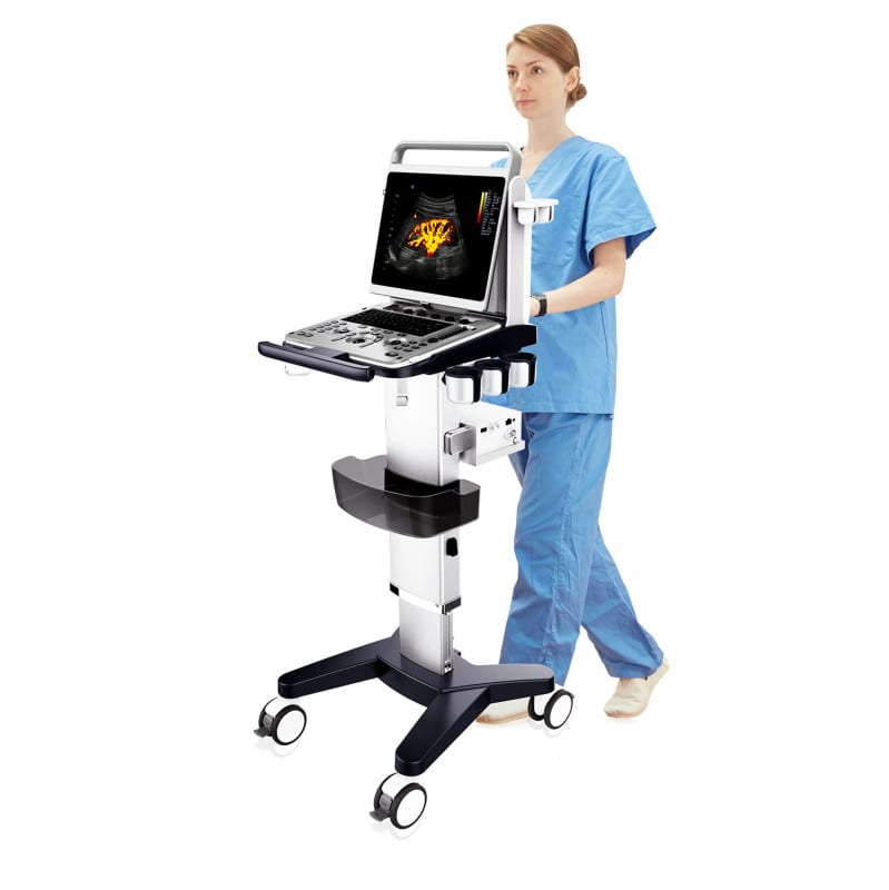 CHISON EBit 30 incl. Ultrasound Trolley with battery | with height adjustment