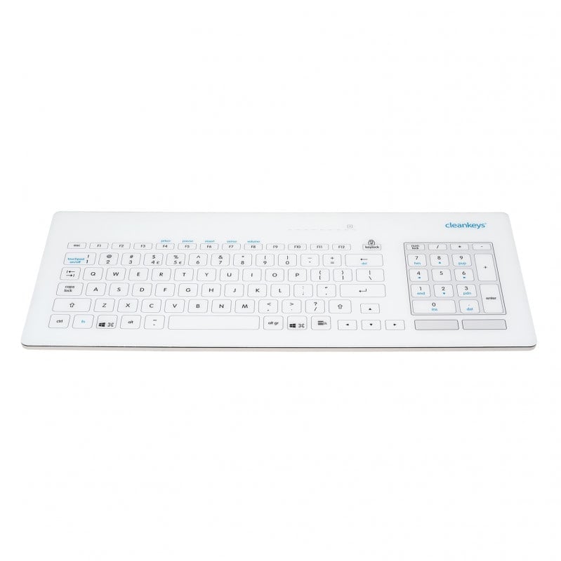 GETT CK5 Cleankeys® Glass Keyboard US-EU