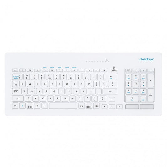 GETT CK5 Cleankeys® Glass Keyboard German