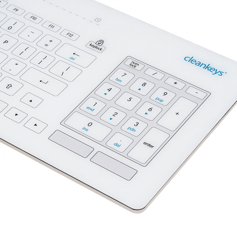 GETT CK5 Cleankeys® Glass Keyboard German