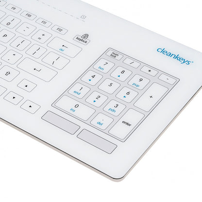 GETT CK5 Cleankeys® Glass Keyboard German
