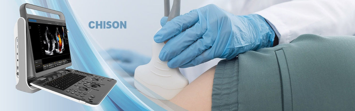 Chison EBit 60 Ultrasound System incl. ultrasound trolley (with height adjustment)