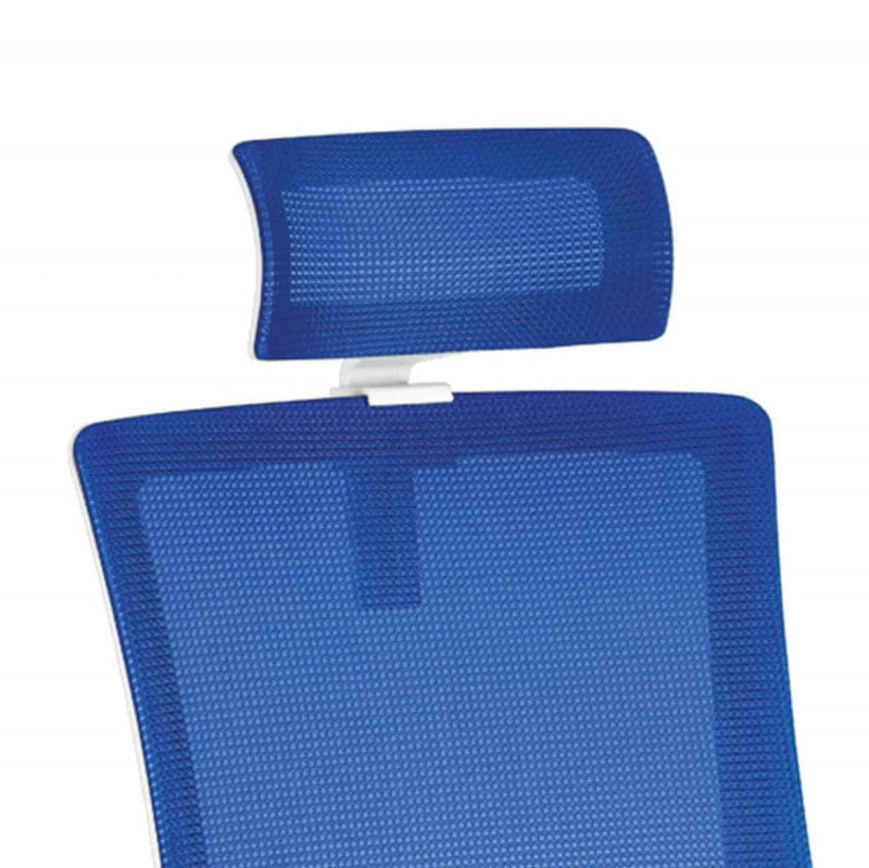 mySTUDIO Swivel Chair white, blue