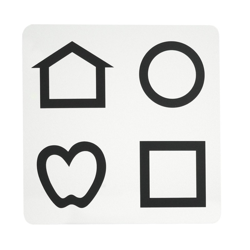 Lea SYMBOLS® 15 Line Folding Distance Chart