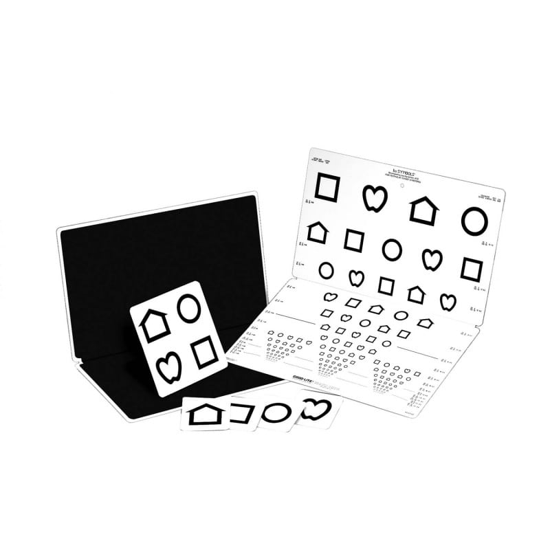 Lea SYMBOLS® 15 Line Folding Distance Chart