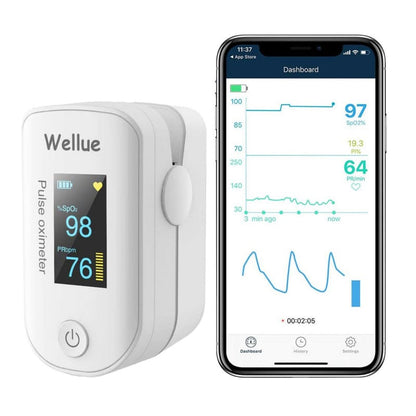 Viatom Bluetooth-Pulsoximeter FS20F white