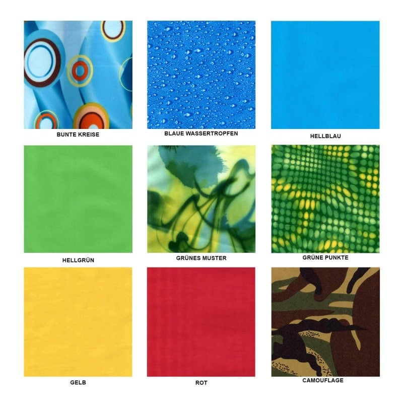 Urological Front Apron blue water droplets (#3-1)
