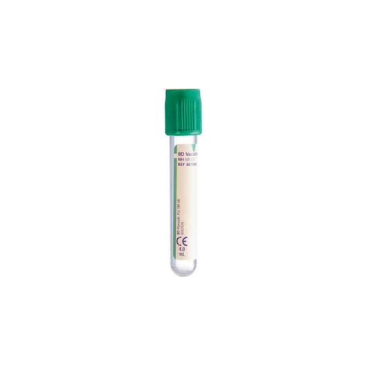 BD Vacutainer® Heparin Tubes Na-Heparin (17 IU/ml)