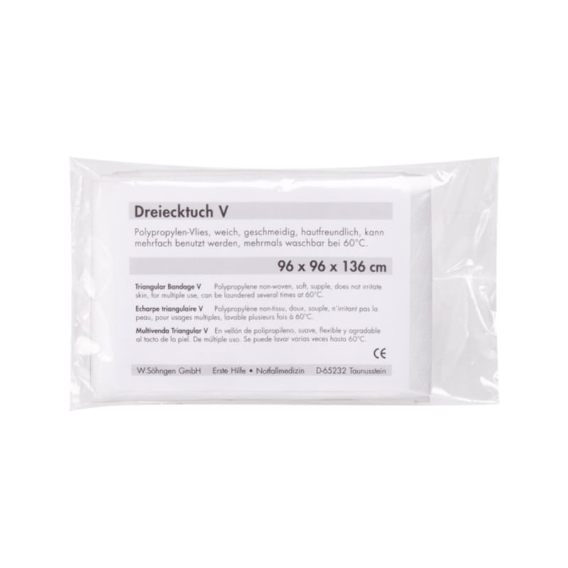 Triangular Bandage V pure white