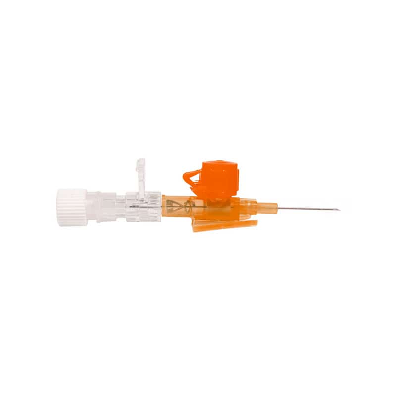 Vasuflo® INT Safety IV Cannulas 20 G, 1.1 x 32 mm, pink