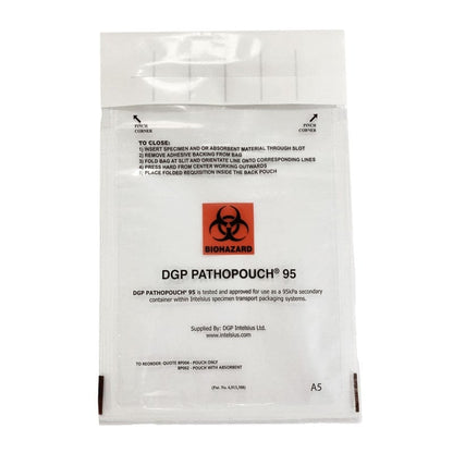 Pathopouch A5 with absorbent