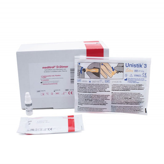 meditrol® D-Dimer Test 10 Test Cassettes